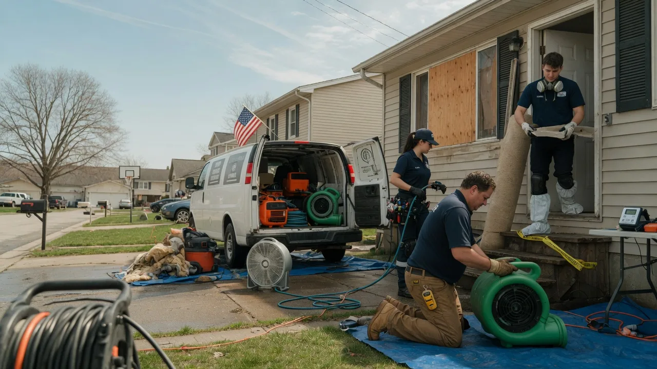 Water Damage Restoration in Mcadenville, NC near me